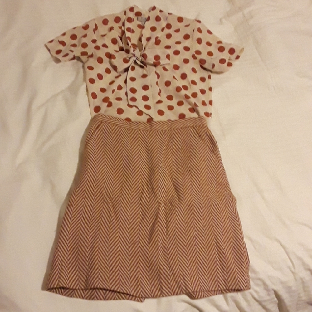 Tucker for Target pencil skirt and top.